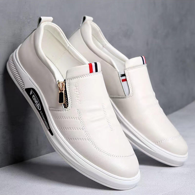 Trendy White & Black color Shoe - Image 4